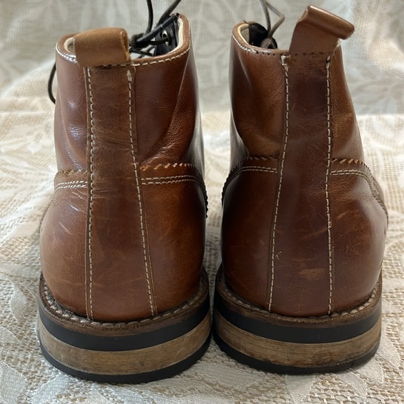 Penguin by Munsingwear Chestnut‎ Brown Leather Monty Boots Size 10.5 main image 16